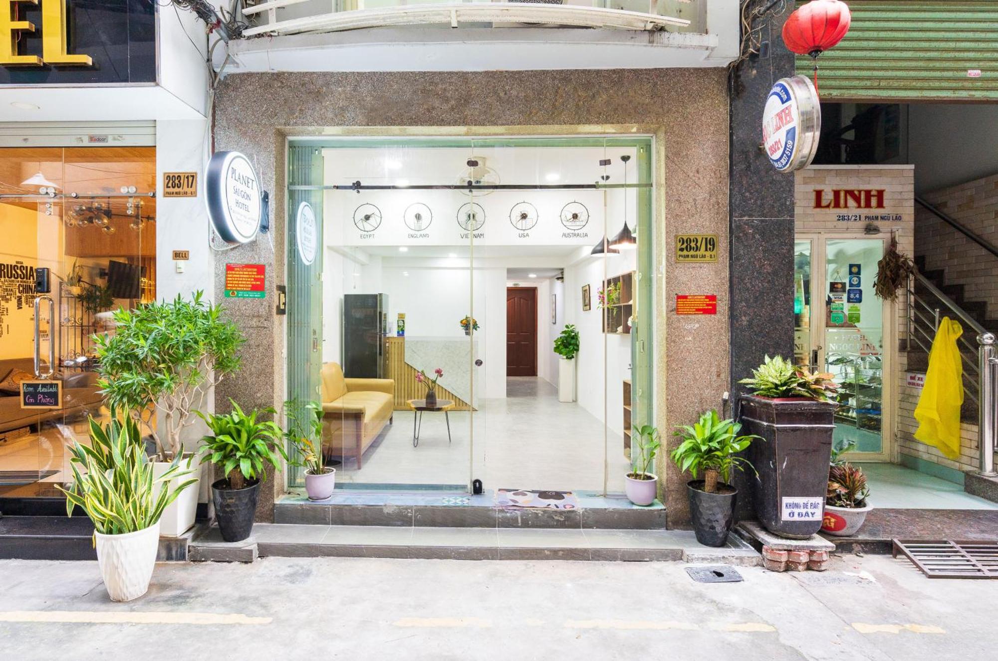 Planet Saigon Hotel Ho Chi Minh-staden Exteriör bild